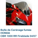1000 CBR 1000 RR Fireblade 04/07 fumée