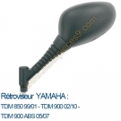 Rétroviseurs Yamaha TDM 900 02/10